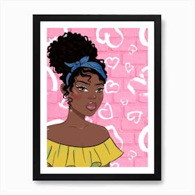 Curly, Coily And Kinky Art Print