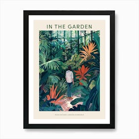 In The Garden Poster Royal Botanic Garden Edinburgh United Kingdom 3 Art Print