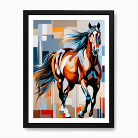 Modern Horse Art, 118 Art Print