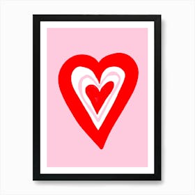 Valentine'S Day Heart Art Print