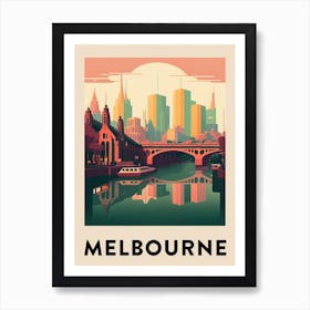 Melbourne 4 Art Print