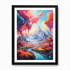 Dreamscape 16 Art Print