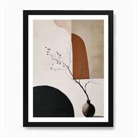 Abstract Boho, Minimalism Art Print