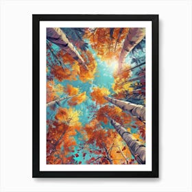 Autumn Trees 31 Art Print