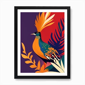 Pheasant Pop Matisse Bird Art Print