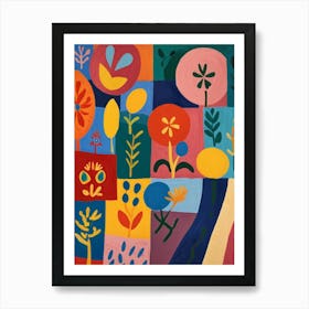 Garden Of Flowers Art Print