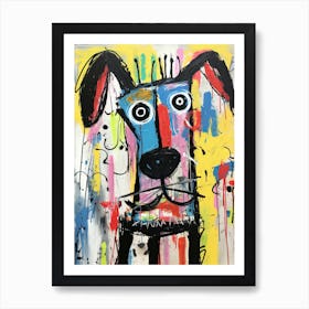 Cute dog 32 Art Print