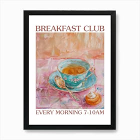 Breakfast Club Tea And Biscuits 3 Art Print