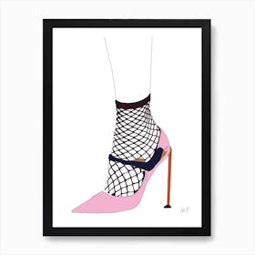 Fishnet Art Print