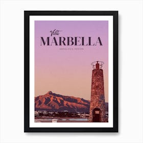 Visit Marbella Poster