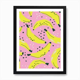 Bananas Bold Art Print