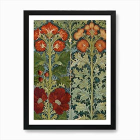 William Morris Floral Art Print