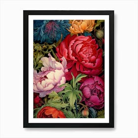 Peonies 33 Art Print