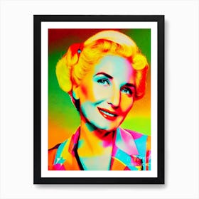 Olympia Dukakis Colourful Pop Movies Art Movies Art Print