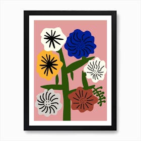 Multicolor Bloom Art Print