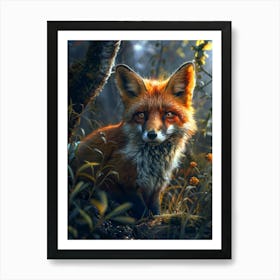 Red Fox 16 Art Print