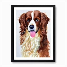 Cocker Spaniel 4 Watercolour Dog Art Print