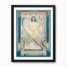 Poster For The International Eucharistic Congress (1924), Jan Toorop Art Print