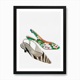 Shoes While Thinking Of Andy Too Art Print