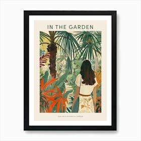 In The Garden Poster San Diego Botanical Garden 3 Art Print