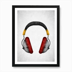 Headphones  Art Print