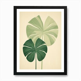 Tropical Leaves 3 Art Print