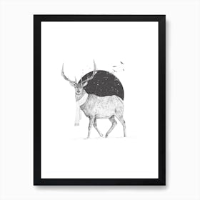 Winter Is All Around Art Print