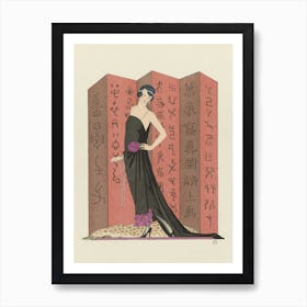 Famous Fashion Houses, George Barbier Art Print