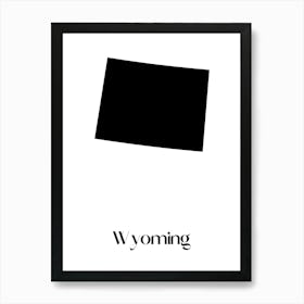 Wyoming 1 Art Print