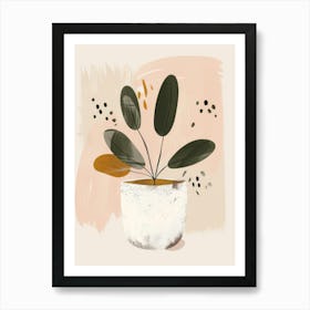 Plant In A Pot 48 Art Print