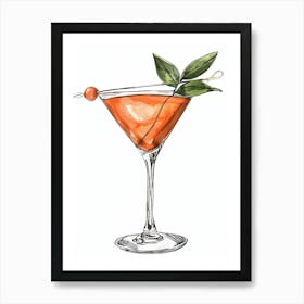 Martini 1 Art Print