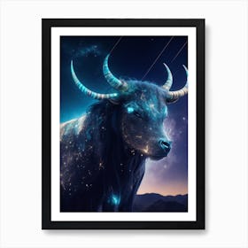 Libra Zodiac Art Print