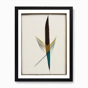 Arrow Symbol Abstract Painting Art Print