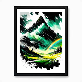 Rainbow In The Sky Art Print