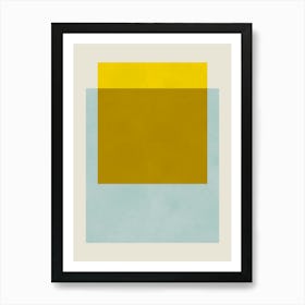 Modern geometry 4 Art Print