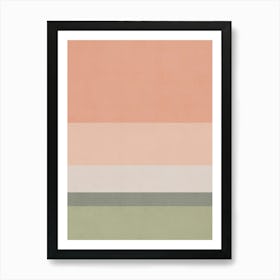 Minimalist Sunrise 1 Art Print