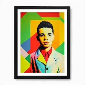 Lil Mosey Colourful Pop Art Art Print