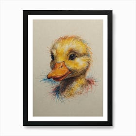 Duckling 1 Art Print