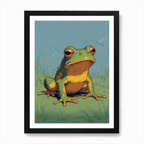 Frog! 10 Art Print