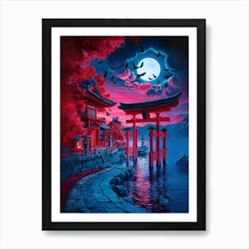 Japanese Torii Gate Art Print