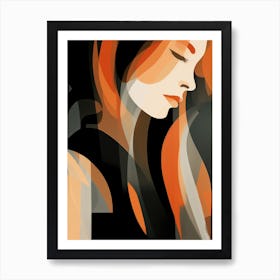 Portrait Of A Woman 12 Art Print