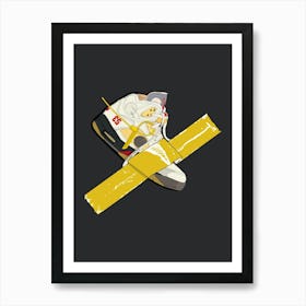 Dc Sneakers Art Print