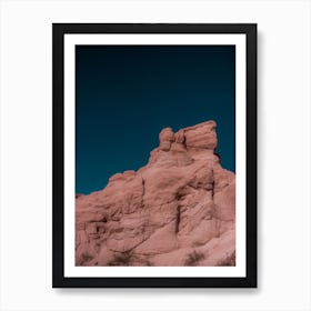 Desert Rock Art Print