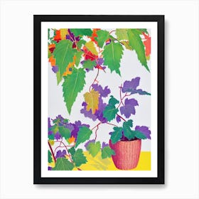 Grape Ivy Eclectic Boho Poster