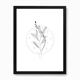 Botanical Magic 2 Art Print