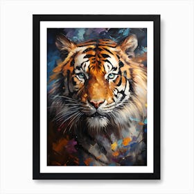 Mystic Tiger Art Print