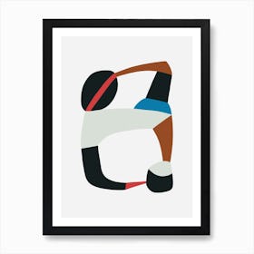 Altered Shapes Art Print