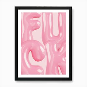 Fuck Typo Art Print