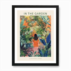 In The Garden Poster Atlanta Botanical Gardens 2 Art Print