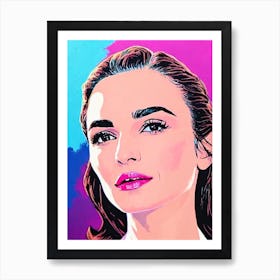 Rachel Weisz Pop Movies Art Movies Art Print